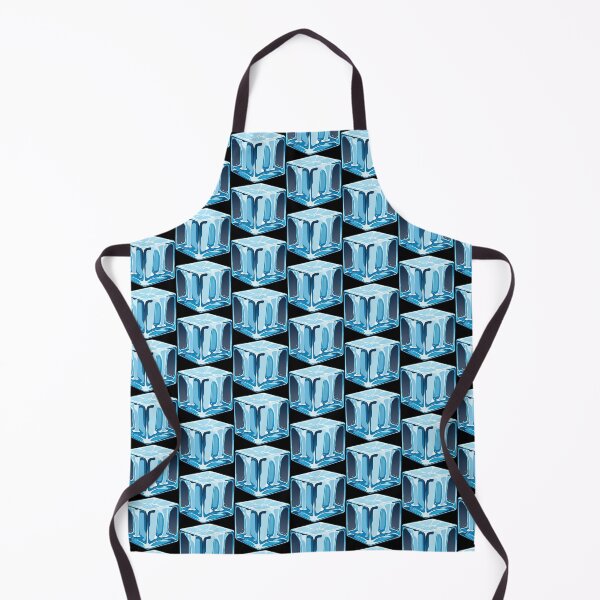 Item preview, Stylized Melting Ice Cube with Soft Blue Tones designed and sold by artwaves.