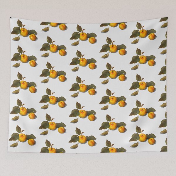 Item preview, Golden Wild Apples, Fruit, Digital Freehand Drawing designed and sold by JoyfulWhimsy.