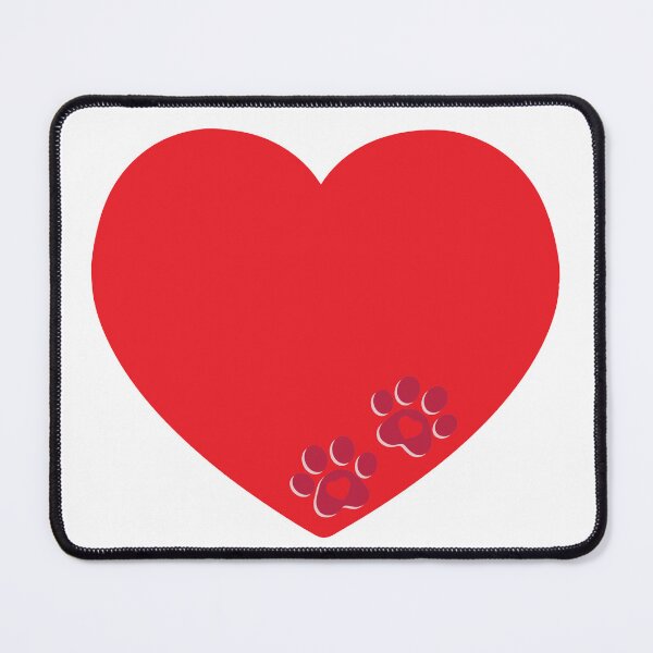 Item preview, Pawsitively in love designed and sold by likeforcode.