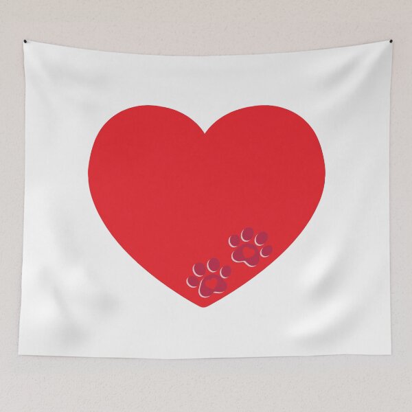 Item preview, Pawsitively in love designed and sold by likeforcode.