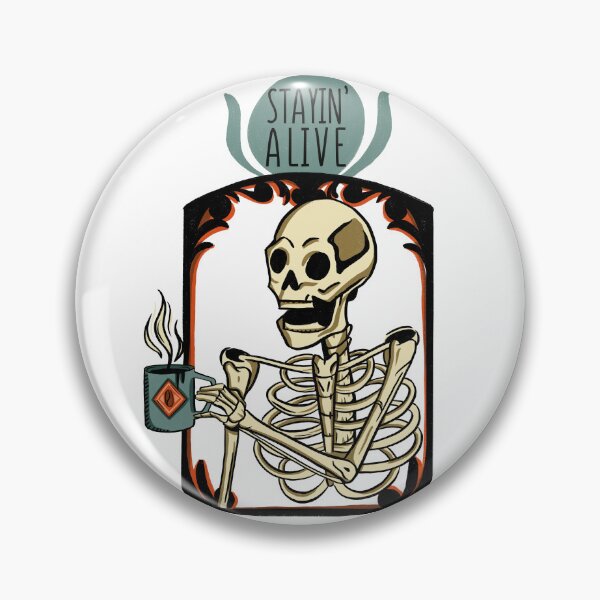 Item preview, Stayin' Alive Skeleton designed and sold by Sierra Morris.
