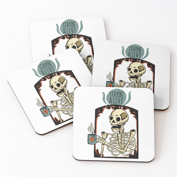 Item preview, Stayin' Alive Skeleton designed and sold by Sierra Morris.