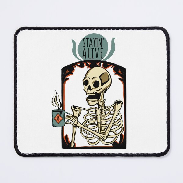 Item preview, Stayin' Alive Skeleton designed and sold by Sierra Morris.