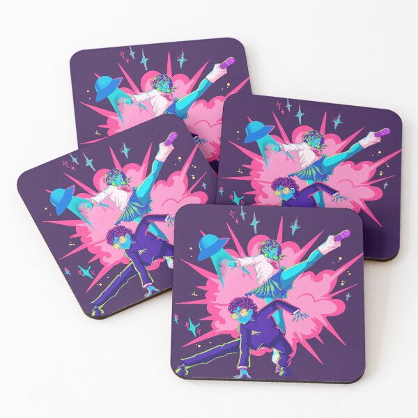 Item preview, 80s aesthetic - Momo and Okarun designed and sold by lennenart.