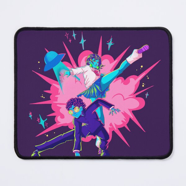 Item preview, 80s aesthetic - Momo and Okarun designed and sold by lennenart.