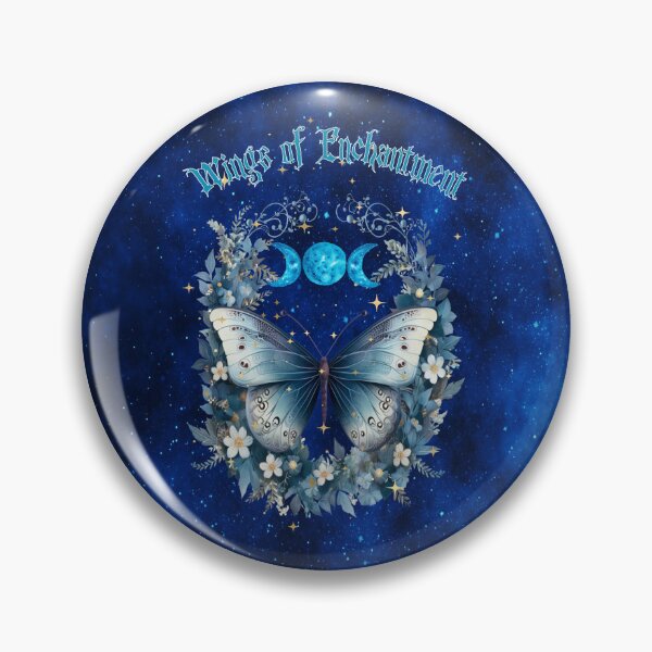Item preview, Enchanted Butterfly and Floral Moon Design designed and sold by MysticOzzy.