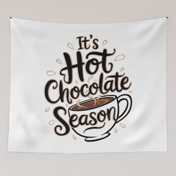 Item preview, Hot chocolate season - Hot cocoa season designed and sold by JansenGS.