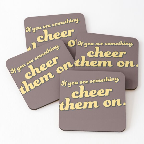 Item preview, Copy of If You See Something, Cheer Them On designed and sold by ThreeleafTees.