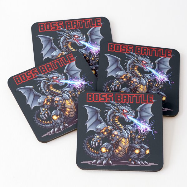 Item preview, Robotic Dragon Boss Battle designed and sold by Jollys-ArtShop.