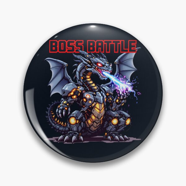 Artikelvorschau, Roboter-Drachen-Bosskampf entworfen und verkauft von Jollys-ArtShop.