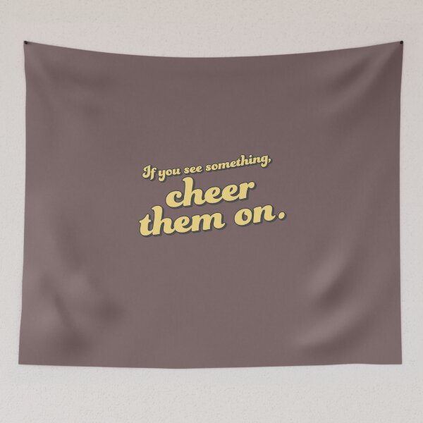 Item preview, Copy of If You See Something, Cheer Them On designed and sold by ThreeleafTees.