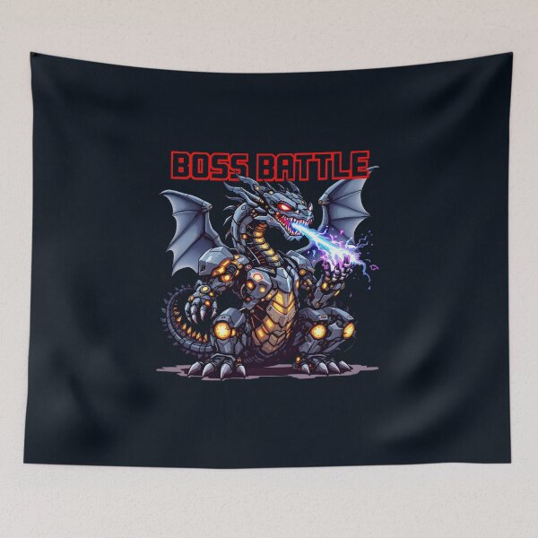 Item preview, Robotic Dragon Boss Battle designed and sold by Jollys-ArtShop.