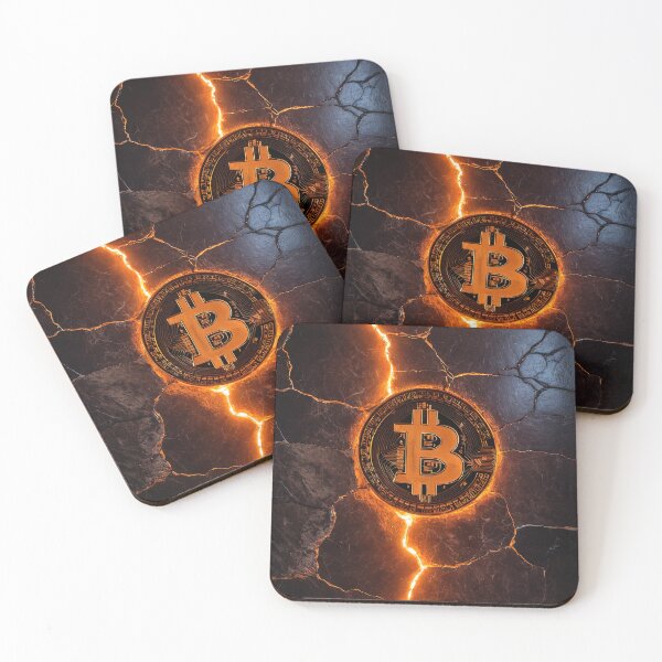 Item preview, Alt Season: Bitcoin Cracks Under Pressure designed and sold by RK - Shop.
