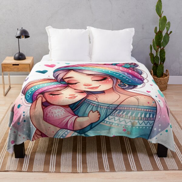 Item preview, Mom and daughter, Mother's Day love designed and sold by MeroroGraphics.