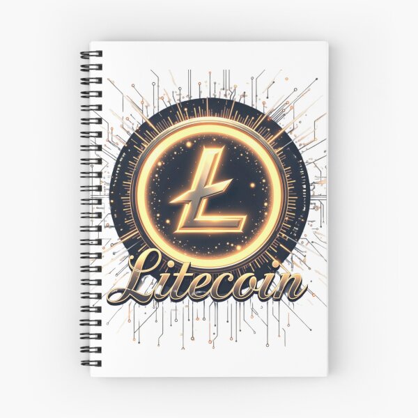 Item preview, Litecoin "Solar Surge" Radiant Crypto Tee designed and sold by TrendVoyager.