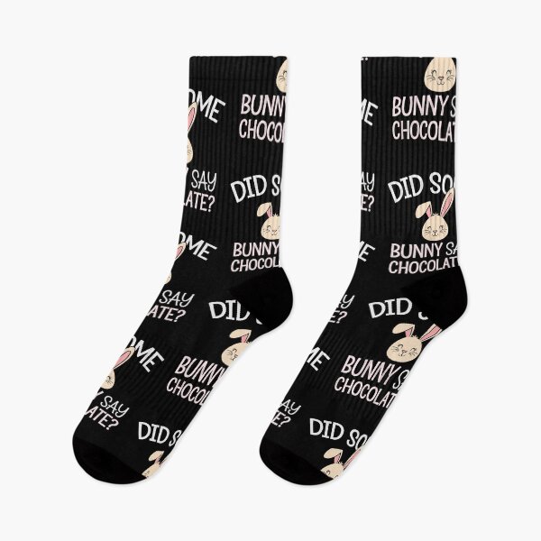 Item preview, Did Some Bunny Say Chocolate? – Funny Easter Bunny Humor designed and sold by tmerchtrends.