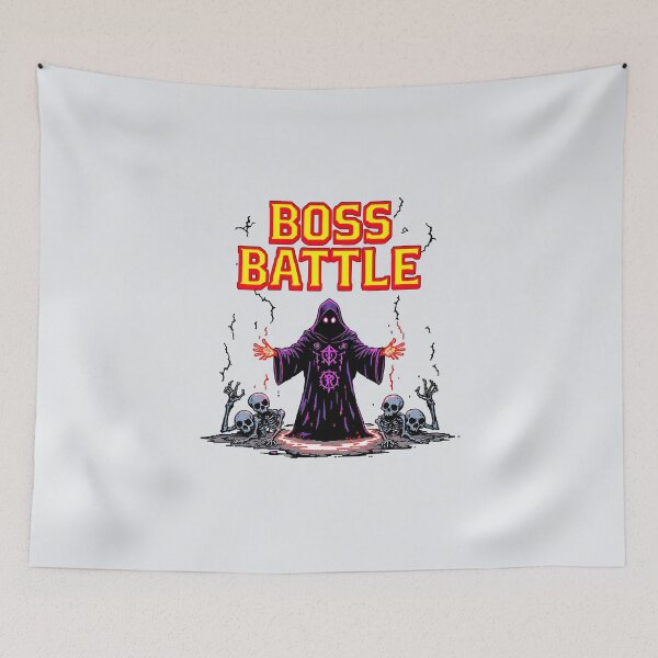 Item preview, Necromancer Boss Battle designed and sold by Jollys-ArtShop.