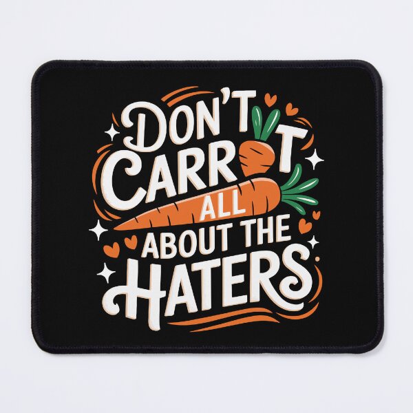 Item preview, Don’t Carrot All About the Haters – Funny Easter Bunny designed and sold by tmerchtrends.