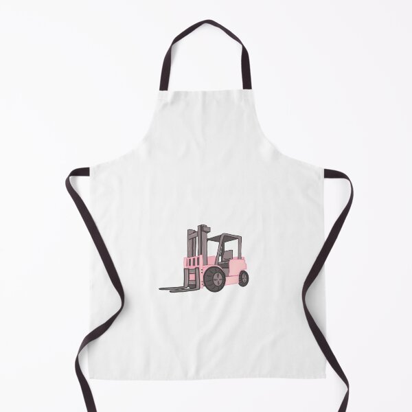 Item preview, Cute Forklift Pink (Small Print No Text) designed and sold by Sweetie-Softpaw.