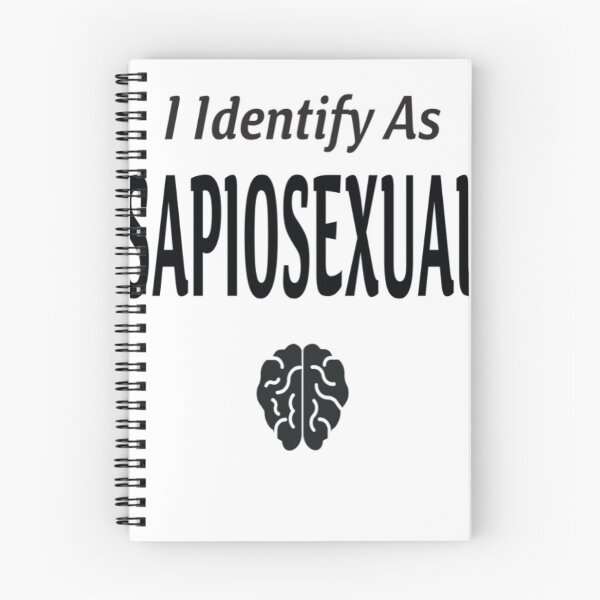 Item preview, I identify as SAPIOSEXUAL designed and sold by WitteSayings.