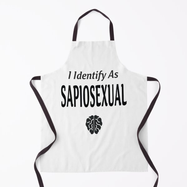Item preview, I identify as SAPIOSEXUAL designed and sold by WitteSayings.