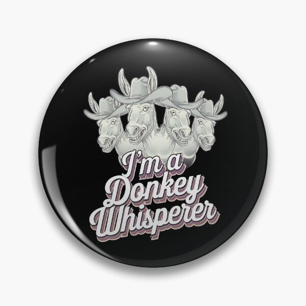 Item preview, I'm a donkey whisperer - Just a donkey - Donkeys are awesome - Donkey charms - Donkey nature designed and sold by JansenGS.