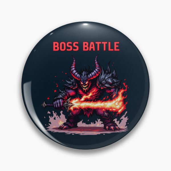 Artikelvorschau, Dämonenlord-Bosskampf entworfen und verkauft von Jollys-ArtShop.