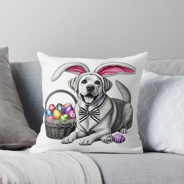 Item preview, Labrador Easter Bunny Shirt – Cute Easter Dog Tee for Labrador Lovers designed and sold by BlankCanvasHaHa.