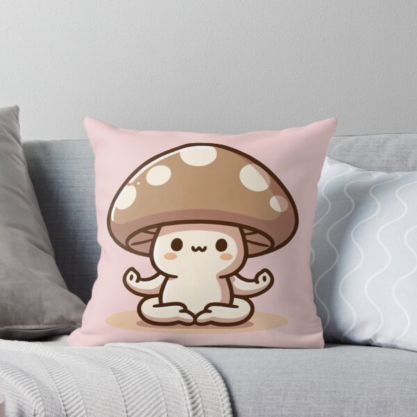 Item preview, Tiny latte Yoga Mushroom designed and sold by atinylatte-pls.