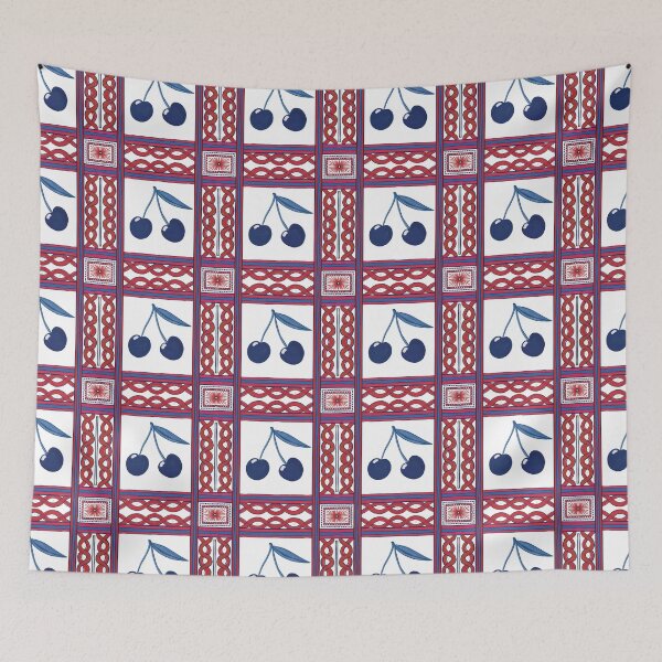 Item preview, Copy of Red Cherry  Pattern - Illustration Jemma Jamie Skidmore  designed and sold by Jemma Jamie Skidmore.