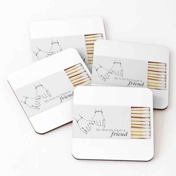 Item preview, Its nice to have a friend matchbook designed and sold by agninmann.