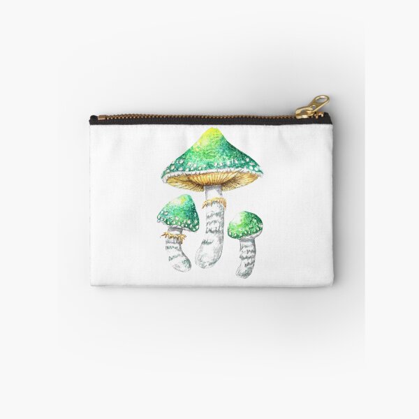 Item preview, Green mushroom Stropharia aeruginosa designed and sold by SandraHaro.