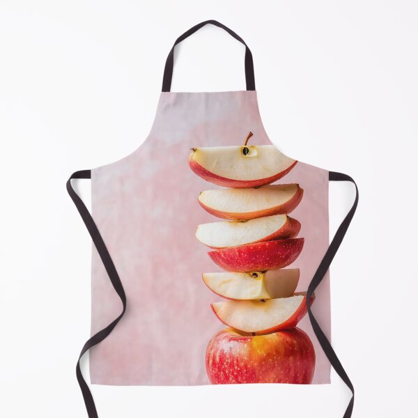 Item preview, Apple slices on pink bg designed and sold by anytka.