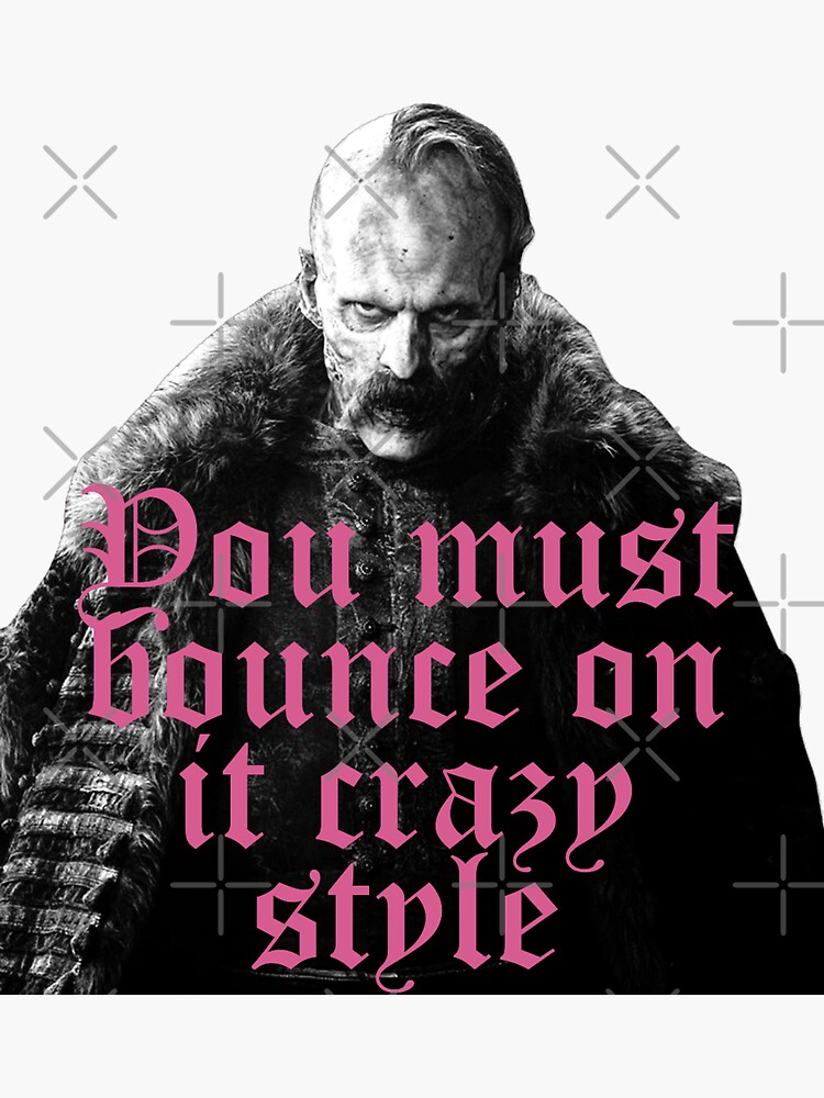 Thumbnail 3 of 3, Sticker, You Must Bounce On It designed and sold by Hearsay.