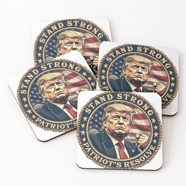 Item preview, Trump Coin "Patriot’s Resolve" Presidential Tee designed and sold by TrendVoyager.