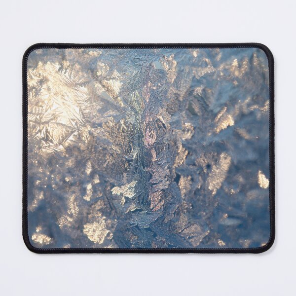 Item preview, Ice Flecks, Frozen Window, Winter Ice, Frosted Glass, Blue Ice,  designed and sold by HawthorneFlame.