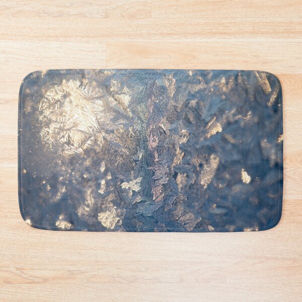 Item preview, Ice Flecks, Frozen Window, Winter Ice, Frosted Glass, Blue Ice,  designed and sold by HawthorneFlame.