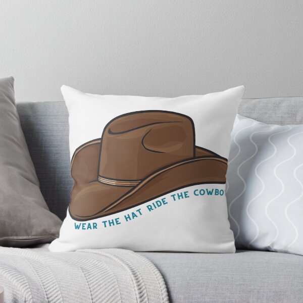 Item preview, wear the hat ride the cowboy blue designed and sold by agninmann.