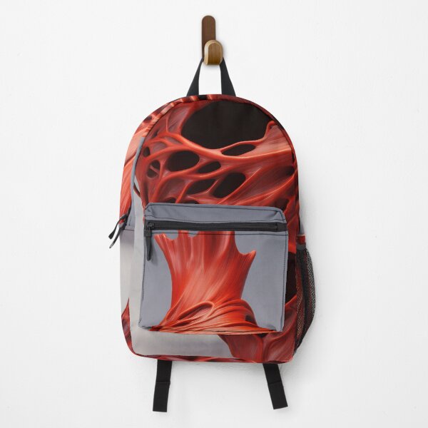 Item preview, Abstract Organic Red Vessel designed and sold by anytka.