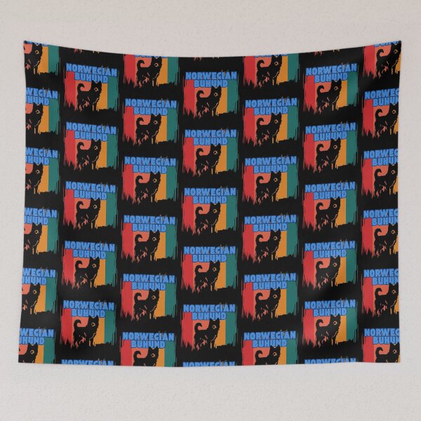 Item preview,  Norwegian Buhund Dog Vintage  designed and sold by Red-forever.