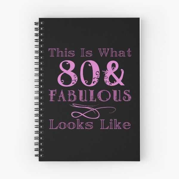 Item preview, Fabulous 80th Birthday For Her designed and sold by thepixelgarden.