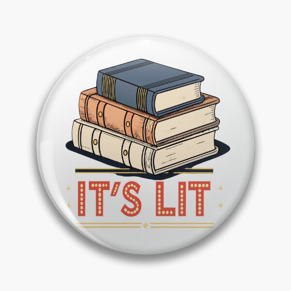 Item preview, Vintage Books It's Lit Graphic - Funny Literature Quote Design designed and sold by PunnyProducts.