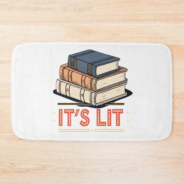 Item preview, Vintage Books It's Lit Graphic - Funny Literature Quote Design designed and sold by PunnyProducts.