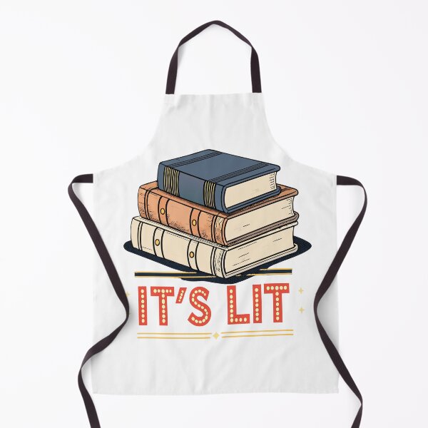 Item preview, Vintage Books It's Lit Graphic - Funny Literature Quote Design designed and sold by PunnyProducts.