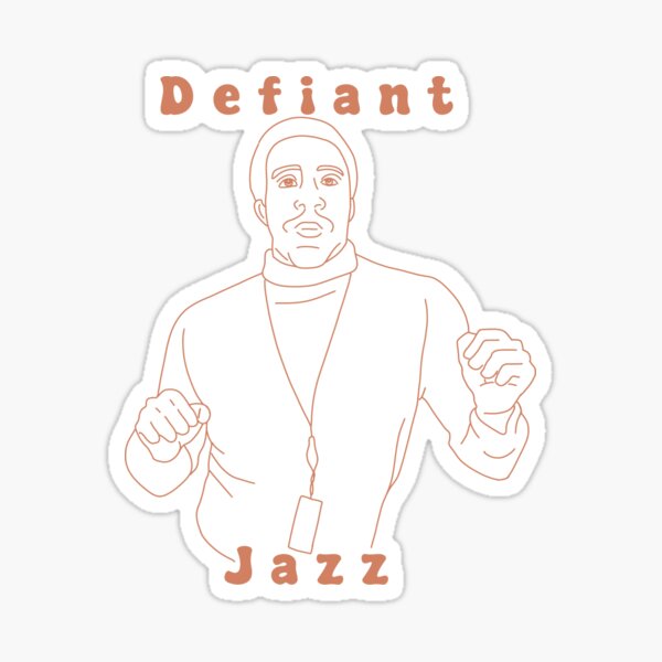 Artikel-Vorschau von Severance Milchick Defiant Jazz, designt und verkauft von Travelerspalm.