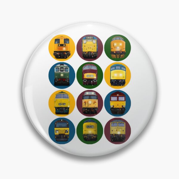Item preview, British Diesel Trains designed and sold by jameswattsart.