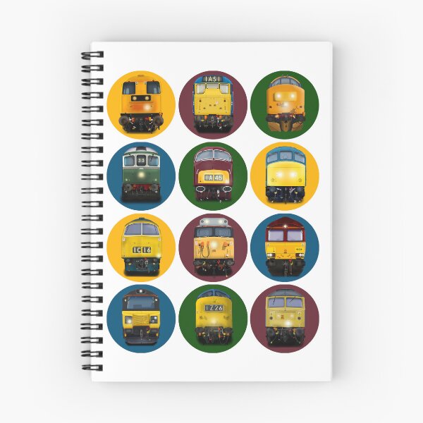 Item preview, British Diesel Trains designed and sold by jameswattsart.