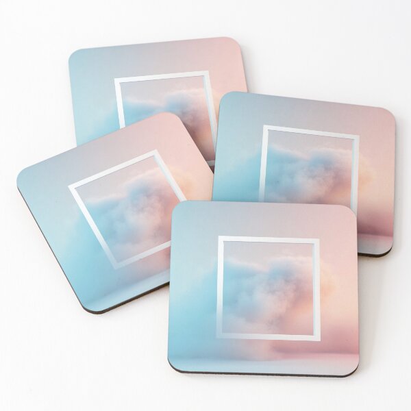 Item preview, A soft cloud frame in pastel tones designed and sold by anytka.