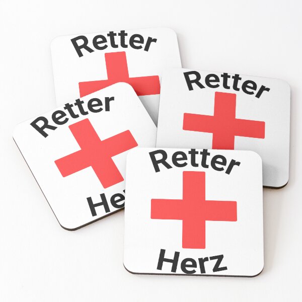 Item preview, Retter Herz Red Cross Help German designed and sold by LayersDesign.