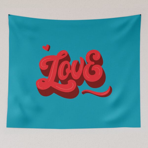 Item preview, Love typology designed and sold by DesignCollectiv.